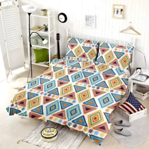 African Hand Drawn Pattern Bedding Set