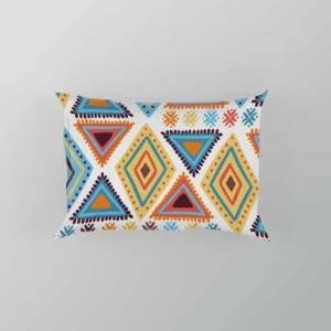 African Hand Drawn Pattern Pillow Case