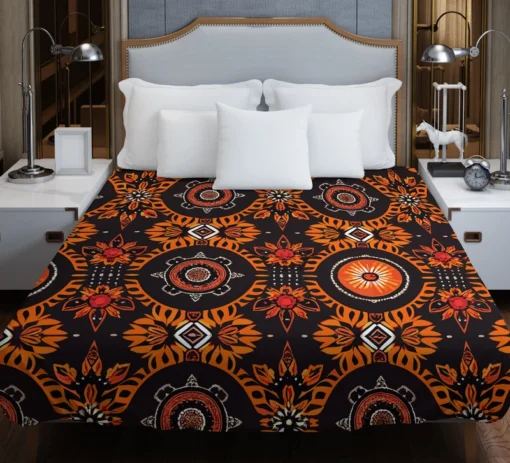 African Tribal Design Duvet Cover