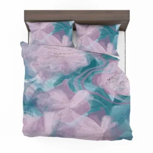 Alcohol Inks Vector Design Bedding Set 2