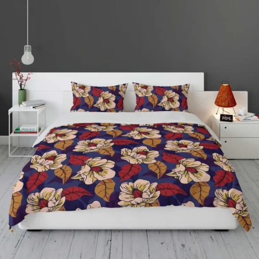 Amaryllis Floral Pattern Bedding Set 1