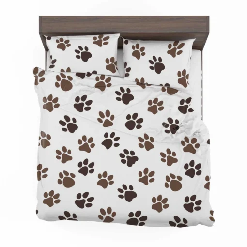 Animal Footprints Pattern Bedding Set 2