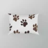 Animal Footprints Pattern Pillow Case