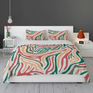 Animal Motif Seamless Pattern Bedding Set 1