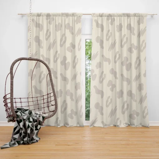 Animal Skin Pattern Curtain