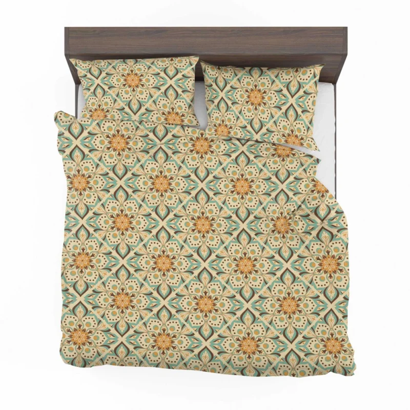 Arabesque Floral Pattern Bedding Set 2