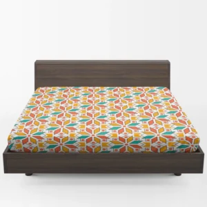 Arabesque Pattern Moroccan Fitted Sheet 1