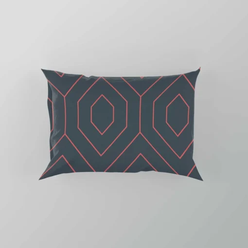 Arabian Lattice Geometric Pillow Case