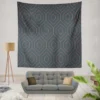 Arabian Lattice Geometric Wall Tapestry