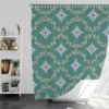 Arabian Vintage Ikat Design Shower Curtain