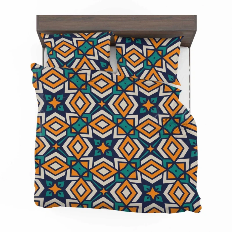 Arabic Colorful Geometric Design Bedding Set 2