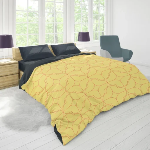 Arabic Geometric Design Duvet Cover 1