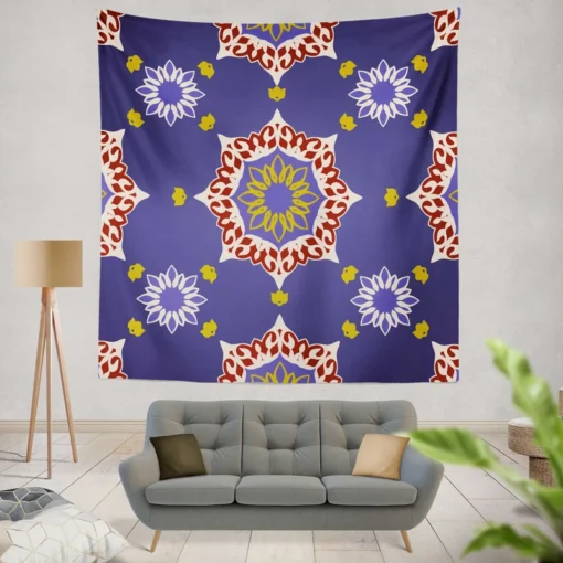 Arabic Oriental Turkish Design Wall Tapestry