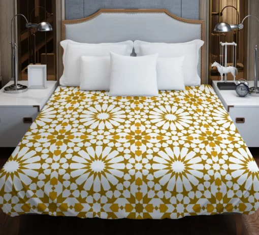 Arabic Pattern Geometrical Duvet Cover