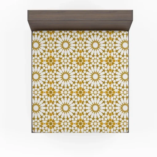 Arabic Pattern Geometrical Fitted Sheet