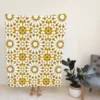 Arabic Pattern Geometrical Fleece Blanket