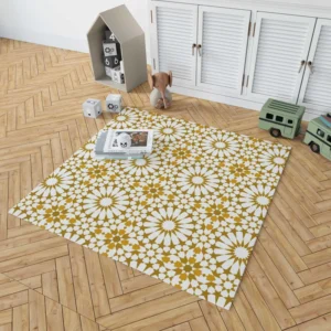 Arabic Pattern Geometrical Rug 1