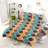 Argyle Pattern Patchwork Design Bedding Set