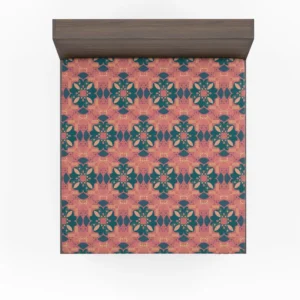 Asian Batik Design Fitted Sheet