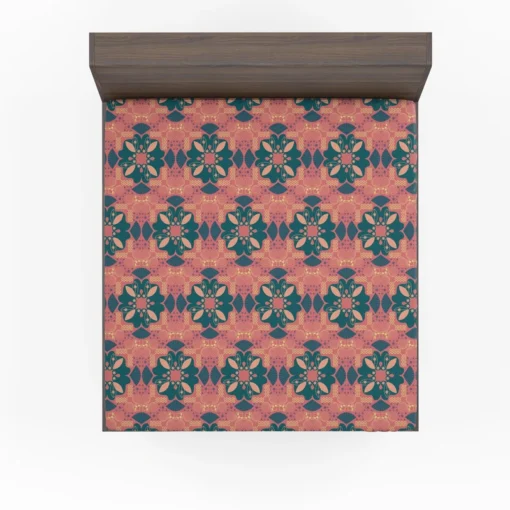 Asian Batik Design Fitted Sheet