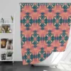 Asian Batik Design Shower Curtain