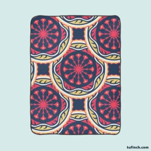 Attractive Abstract Pattern Design Fleece Blanket 1