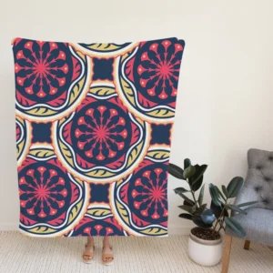 Attractive Abstract Pattern Design Fleece Blanket