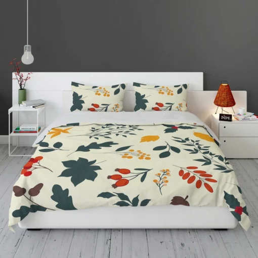 Autumn Leaves All-over Print Bedding Set 1