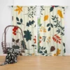 Autumn Leaves All-over Print Curtain