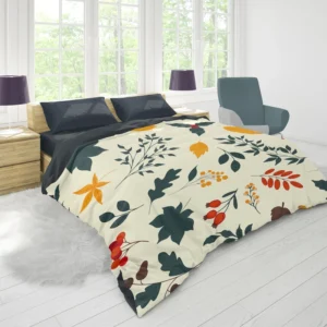 Autumn Leaves All-over Print Duvet Cover 1