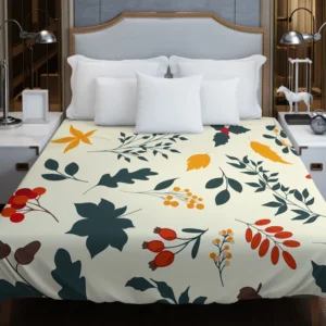 Autumn Leaves All-over Print Duvet Cover