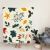 Autumn Leaves All-over Print Fleece Blanket