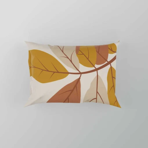 Autumn Leaves Art Design Pillow Case