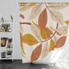 Autumn Leaves Art Design Shower Curtain