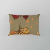 Autumn Leaves Berries Herb Vector Pillow Case