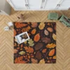 Autumn Leaves Hand Drawn Patterns Rug