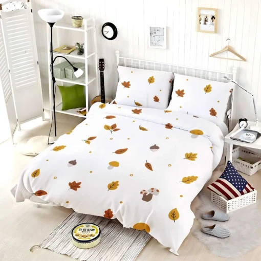 Autumn Leaves Infinite Pattern Bedding Set