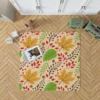 Autumn Leaves & Nuts Pattern Rug