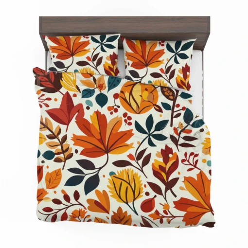 Autumn Mood Summer Print Design Bedding Set 2