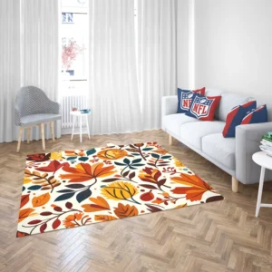 Autumn Mood Summer Print Design Rug 2