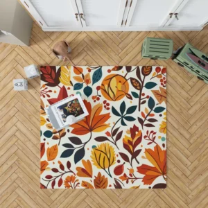 Autumn Mood Summer Print Design Rug