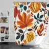 Autumn Mood Summer Print Design Shower Curtain