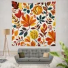 Autumn Mood Summer Print Design Wall Tapestry