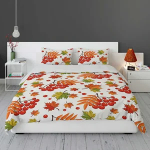 Autumn Rowan Berries Bedding Set 1