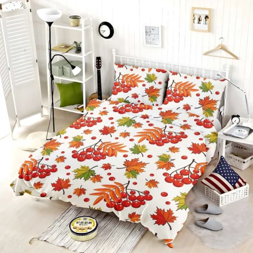 Autumn Rowan Berries Bedding Set