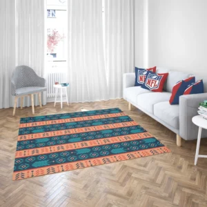 Aztec Bohemian Stripe Design Rug 2