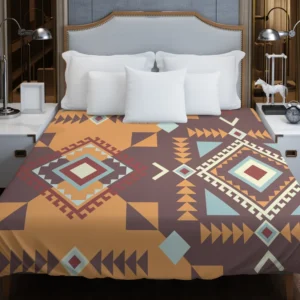 Aztec Navaho Geometrics Duvet Cover