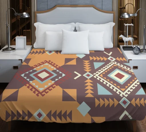 Aztec Navaho Geometrics Duvet Cover