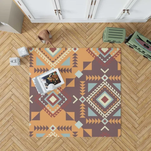 Aztec Navaho Geometrics Rug