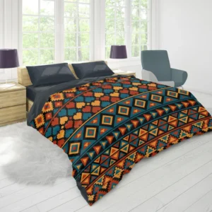 Aztec Pattern Design Duvet Cover 1